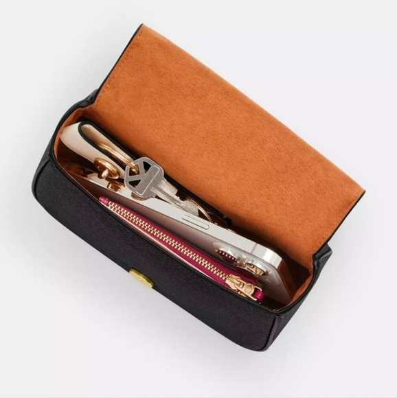 Coach Lysa Top Handle Bag In Signature Canvas - Picture 4 of 10